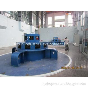 Vertical Shaft Francis Hydro Turbine, High Efficiency 100kw